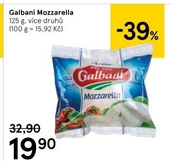 Sýr Mozzarella Galbani