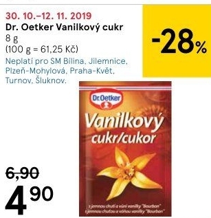 Vanilkový cukr Dr. Oetker