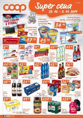 akční leták COOP 23.10.2019-5.11.2019