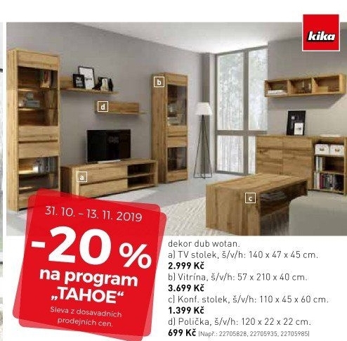 -20% na program Tahoe