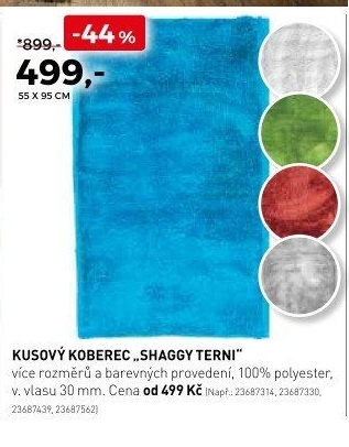 Kusový koberec Shaggy Terni