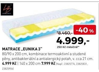 Matrace Eunika 3