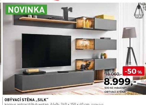 Obývací stěna Silk