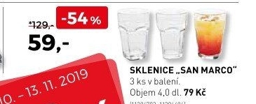 Sklenice San Marco