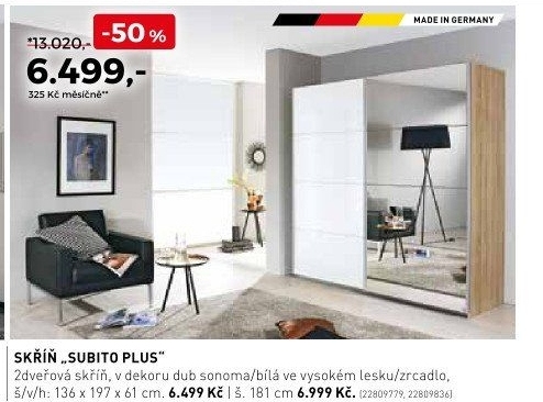 Skříň Subito plus