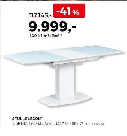 Stůl Elegon