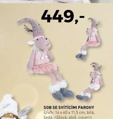 Sob se svítícími parohy
