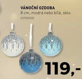 Vánoční ozdoba - Kika nábytek akcniletaky.com