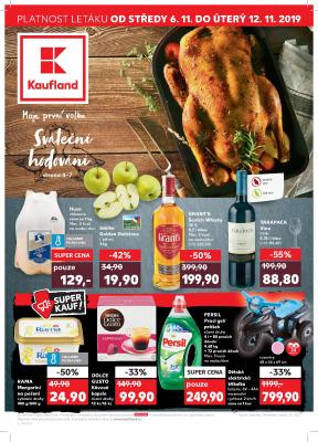 akční leták Kaufland 6.11.2019-12.11.2019