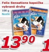 Kapsičky pro kočky Sensations Felix Purina