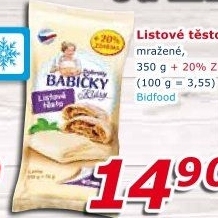Těsto listové mražené Dobroty babičky Kláry