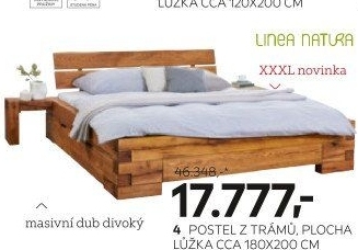POSTEL Z TRÁMŮ