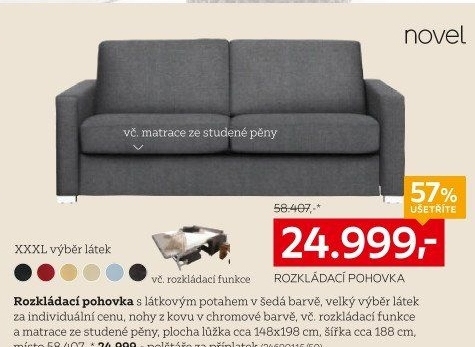 ROZKLÁDACÍ POHOVKA