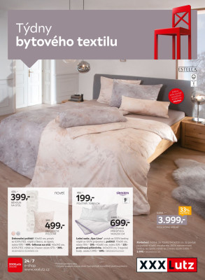 akční leták XXXLutz 4.11.2019-17.11.2019