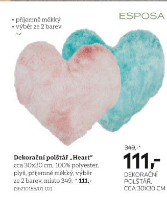 DEKORAČNÍ POLŠTÁŘ