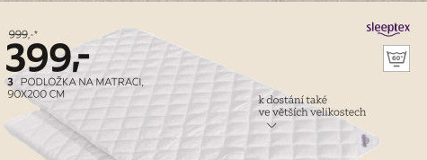 PODLOŽKA NA POSTEL