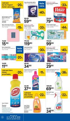 akční leták Tesco 6.11.2019-12.11.2019