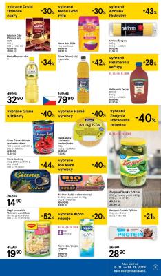 akční leták Tesco 6.11.2019-12.11.2019