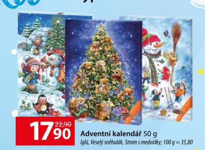 Adventní kalendář Chocoland