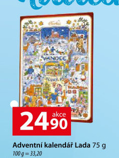 Adventní kalendář Lada