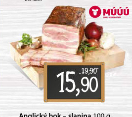 Anglický bok Maso uzeniny Písek