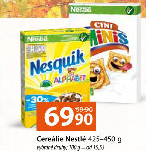 Cereálie Nestlé