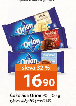 Čokoláda Orion