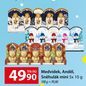 Čokoládový mini medvídek Lindt