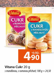 Cukr s mandlovou příchutí Vitana