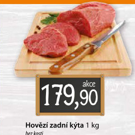 Hovězí kýta zadní bez kosti