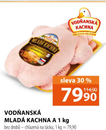 Kachna mladá Vodňanská kachna