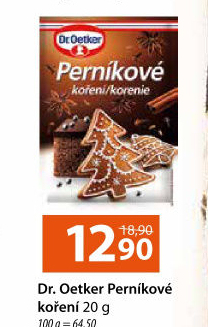 Koření Perníkové Dr. Oetker