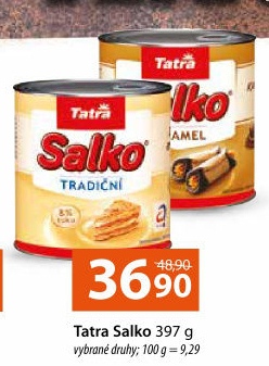 Mléko kondenzované Salko Tatra