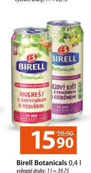Nealkoholické pivo ochucené Birell