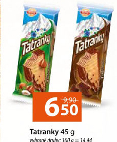 Oplatky Tatranky Sedita