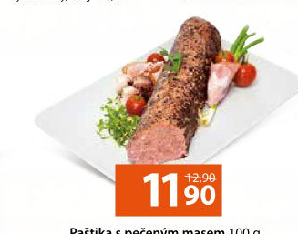 Paštika s pečeným masem