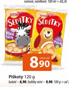 Piškoty Sedita