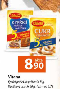 Prášek kypřicí do pečiva Vitana