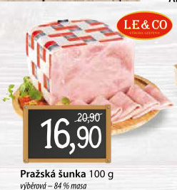 Pražská šunka výběrová LE&amp