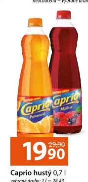 Sirup hustý Caprio