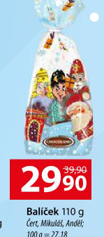 Vánoční Mikulášský balíček Chocoland