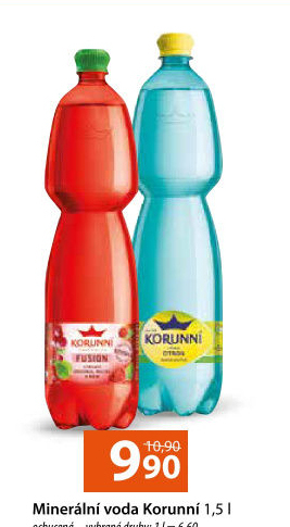 Voda ochucená Korunní