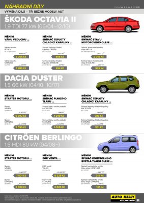akční leták Auto Kelly 5.11.2019-2.12.2019