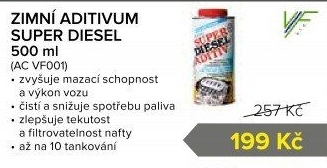 Aditivum Super diesel VIF