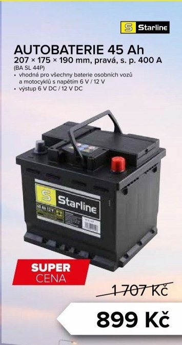 Autobaterie Starline