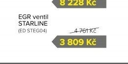 EGR ventil Starline