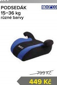Podsedák do auta Sparco