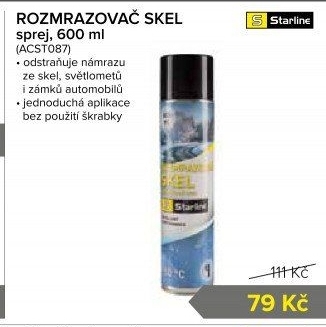 Rozmrazovač skel Starline