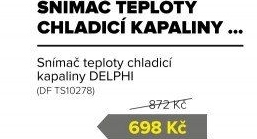 Snímač teploty chladicí kapaliny Delphi