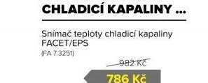 Snímač teploty chladicí kapaliny EPS